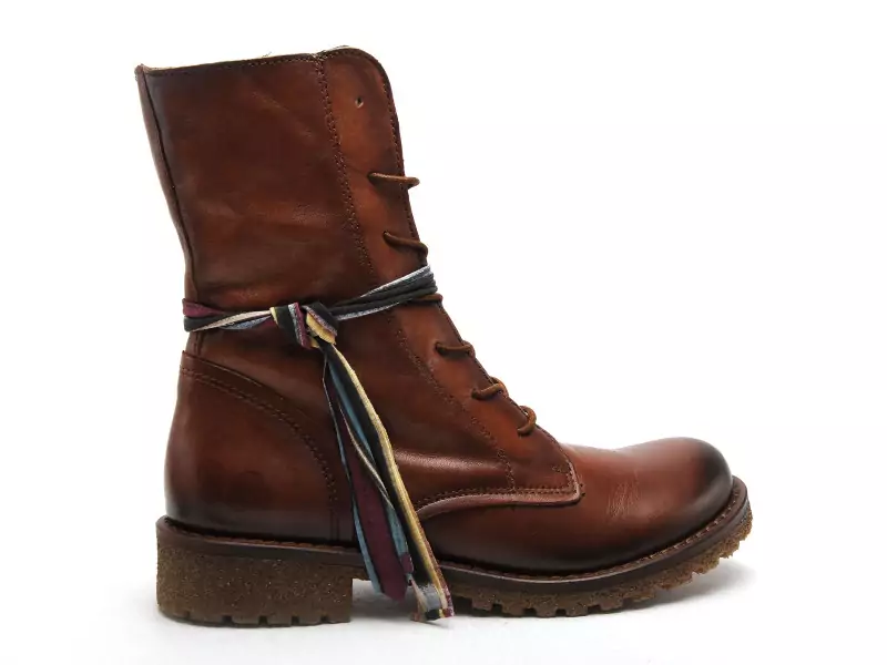 Felmini B501 Marron Boots et Bottines Plates Femme