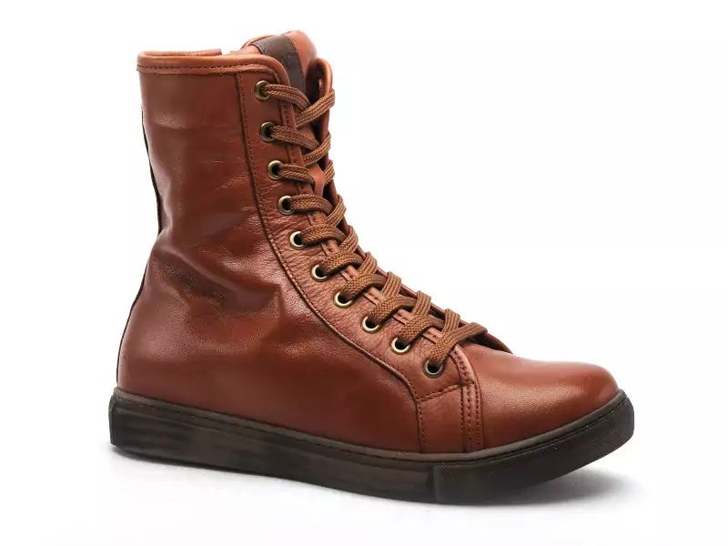 Andrea Conti 0342856 Marron Boots et Bottines Plates Femme