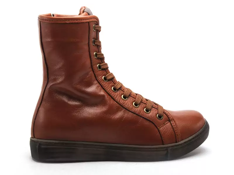 Andrea Conti 0342856 Marron Boots et Bottines Plates Femme