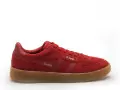 Gola HAWK SUEDE 86 CLB571 Rouge Baskets Basses Femme