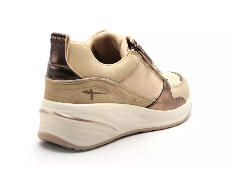 Tamaris 23754 45 Beige Baskets Basses Femme