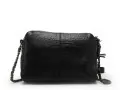 Pieces Sac PCNAINA LEATHER CROSS BODY FC NOOS Noir Accessoires Femme