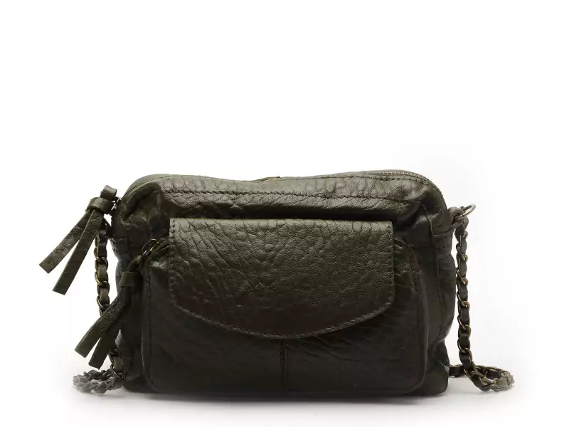 Pieces Sac à main PCNAINA LEATHER CROSS BODY FC NOOS Kaki Accessoires Femme
