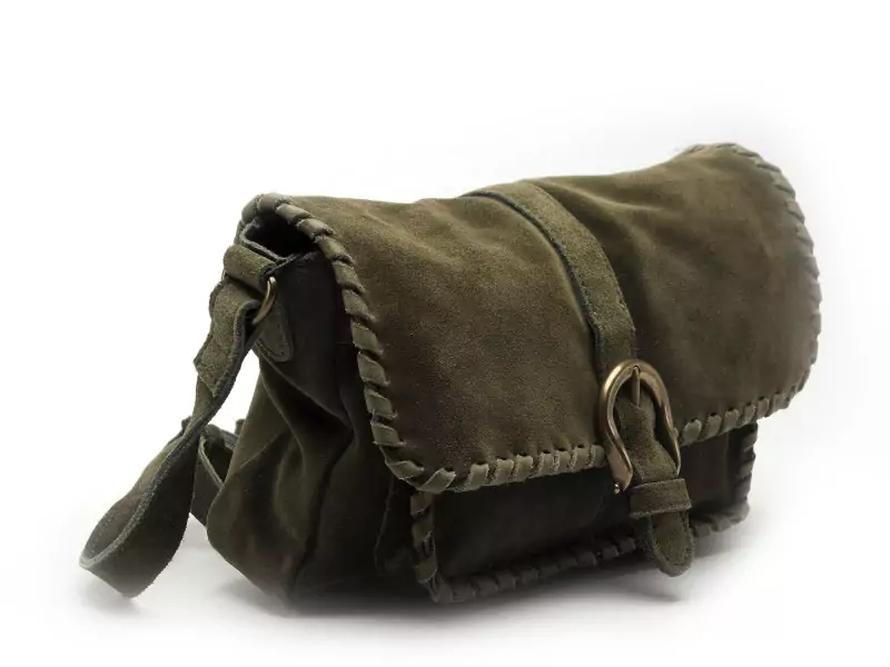 Pieces Sac à main PCJENNY SUEDE CROSS BODY FC Kaki Accessoires Femme