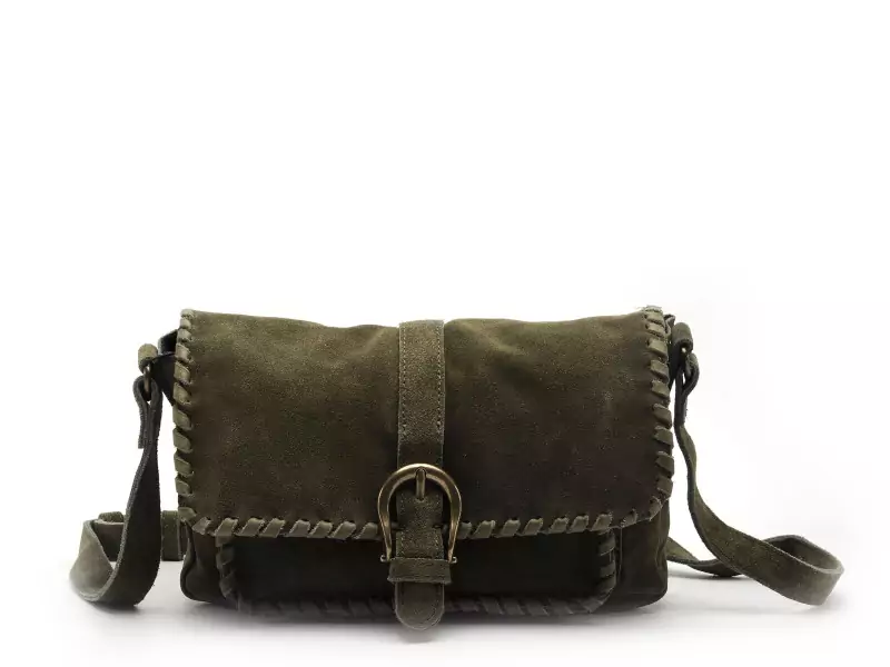 Pieces Sac à main PCJENNY SUEDE CROSS BODY FC Kaki Accessoires Femme