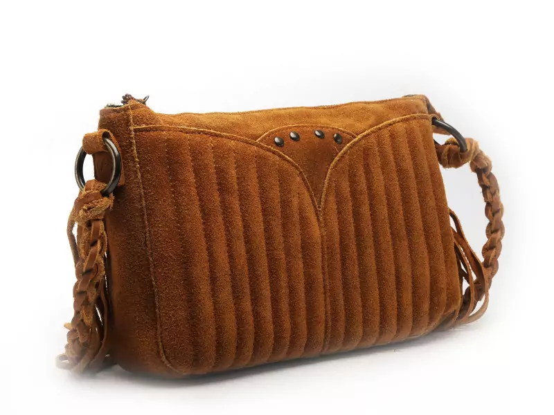 Pieces Sac à main PCJANE SUEDE CROSS BODY FC Noir Accessoires Femme