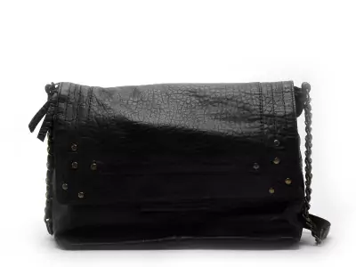 Sac à main PCFELIZIA LEATHER LARGE CROSS BODY FC Noir Accessoires Femme