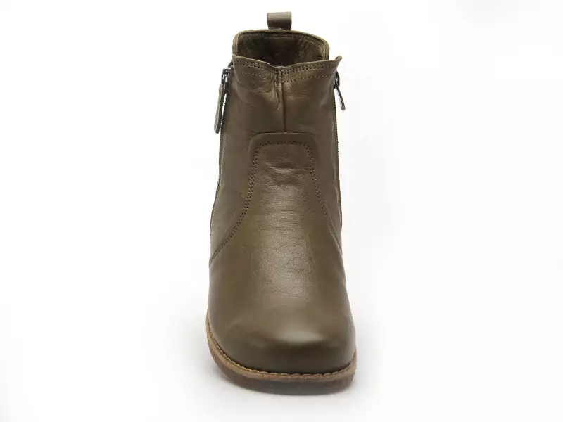 Andrea Conti BOOTS 0344814 Kaki Boots et Bottines Plates Femme