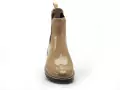 Verbenas Bottes de pluie GAUDI BRILLO Beige Boots et Bottines Plates Femme