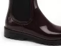 Verbenas Bottes de pluie GAUDI BRILLO Bordeaux Boots et Bottines Plates Femme
