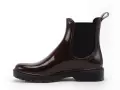 Verbenas Bottes de pluie GAUDI BRILLO Bordeaux Boots et Bottines Plates Femme