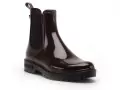 Verbenas Bottes de pluie GAUDI BRILLO Bordeaux Boots et Bottines Plates Femme
