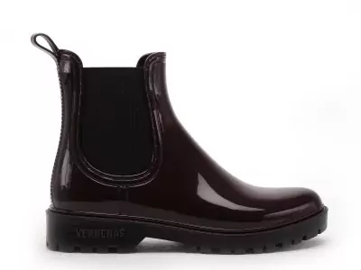 Bottes de pluie GAUDI BRILLO Bordeaux Boots et Bottines Plates Femme