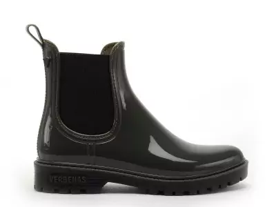 Bottes de pluie GAUDI BRILLO Kaki Boots et Bottines Plates Femme