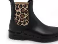 Verbenas Bottes de pluie GAUDI MAT ANIMAL Noir Boots et Bottines Plates Femme