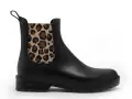 Verbenas Bottes de pluie GAUDI MAT ANIMAL Noir Boots et Bottines Plates Femme
