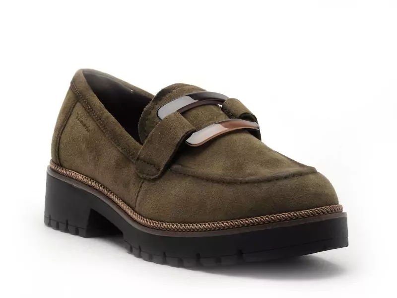 Tamaris Mocassins 24722 43 Kaki Mocassins Femme