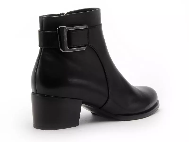 Regarde Le Ciel Boots JOLENE 27 Noir Boots et Bottines à Talons Femme