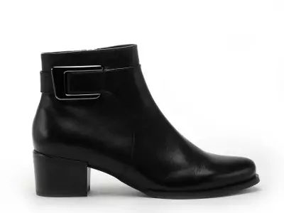 Boots JOLENE 27 Noir Boots et Bottines à Talons Femme