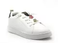 Geox Baskets J ECLYPER GIRL J56LRA Blanc Baskets Basses Fille
