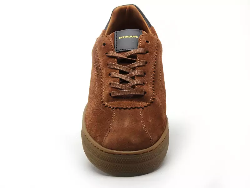 Schmoove Baskets SPARK CLAY TOE Marron Baskets Basses Homme