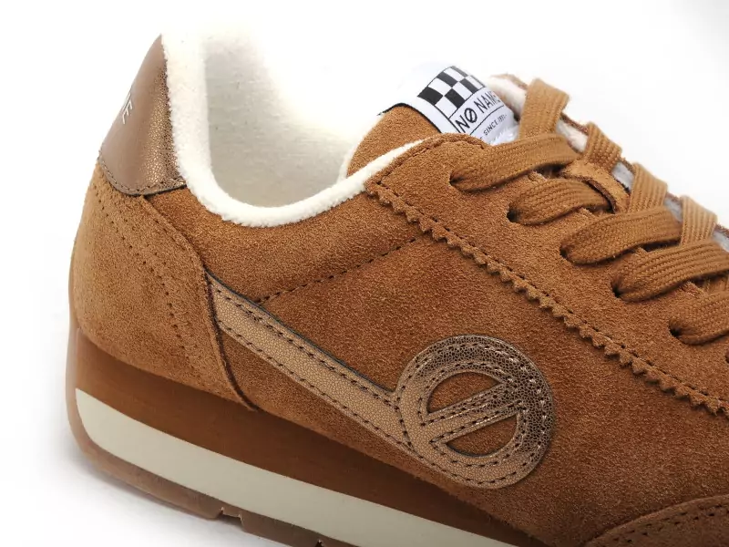 No Name Baskets CITY RUN JOGGER Marron Baskets Basses Femme