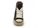 Rebecca white Baskets YZ51 4V5 Kaki Basket Montante Femme