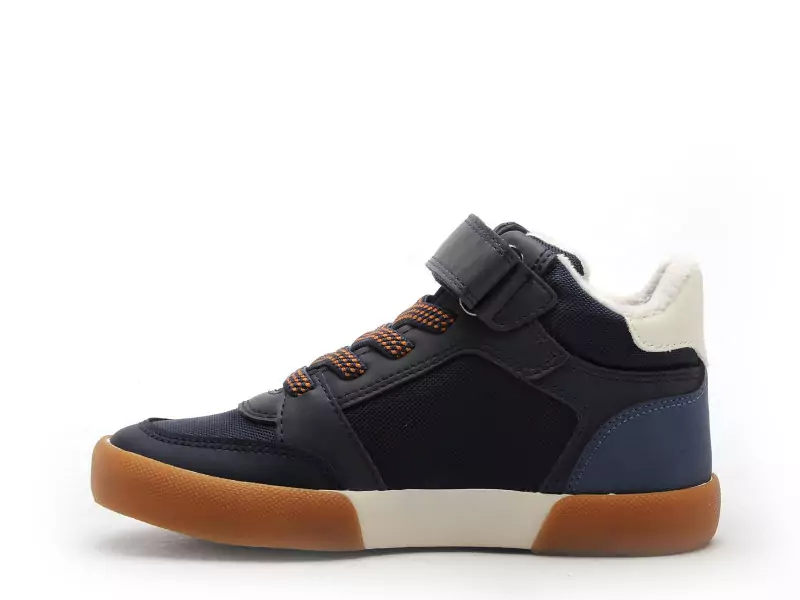 Geox Baskets J GISLI BOY J565CA Bleu Baskets Montantes Garçon