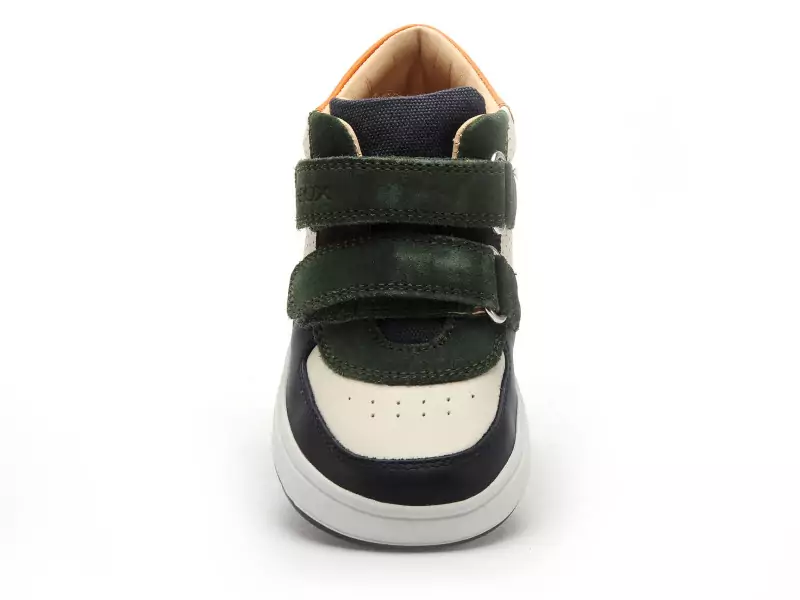 Geox Baskets B BIGLIA GIRL B554DA Multicolore Baskets Montantes Garçon