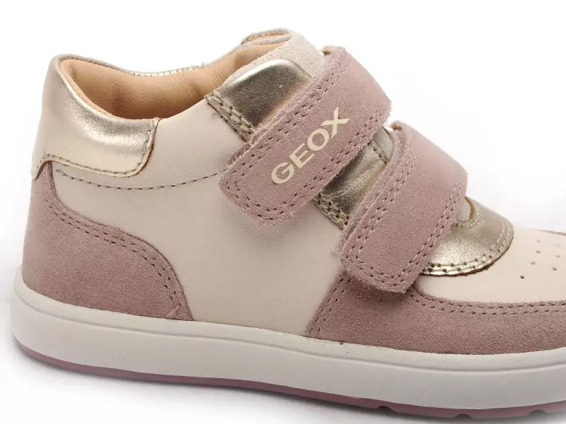 Geox Baskets B BIGLIA GIRL B564CA Rose Baskets Montantes Fille