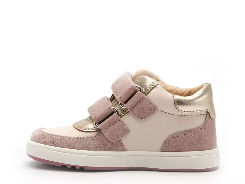 Geox Baskets B BIGLIA GIRL B564CA Rose Baskets Montantes Fille