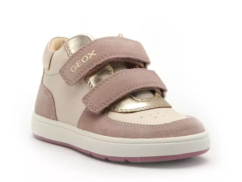 Geox Baskets B BIGLIA GIRL B564CA Rose Baskets Montantes Fille