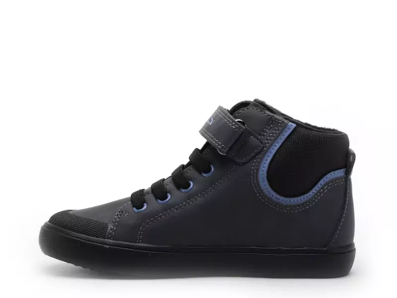Geox Baskets J GISLI BOY J465CC Bleu Baskets Montantes Garçon