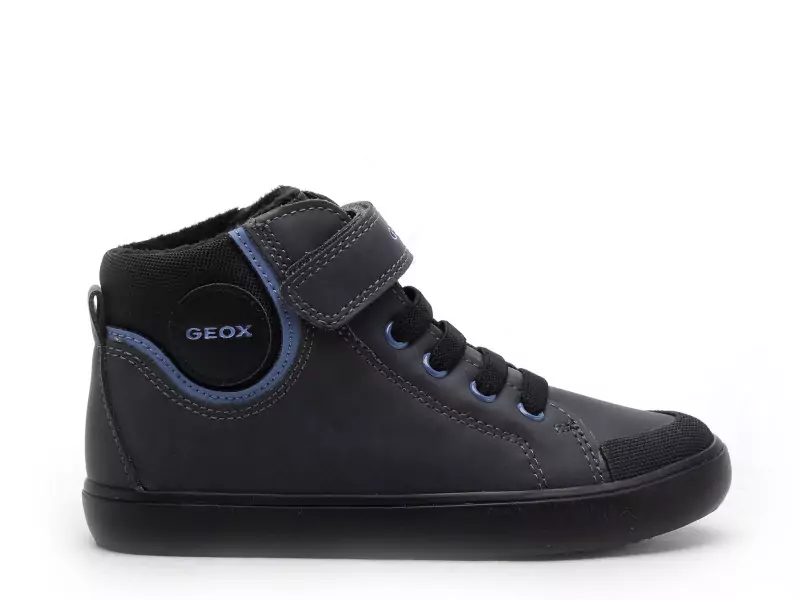 Geox Baskets J GISLI BOY J465CC Bleu Baskets Montantes Garçon