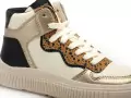 Geox BASKETS J LAQUINNY GIRL J56M3B Blanc Baskets Montantes Fille