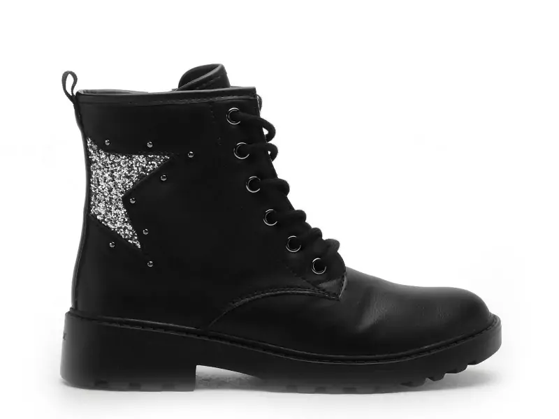 Geox BOOTS J CASEY FILLE J9420G Noir Boots et Bottes Fille
