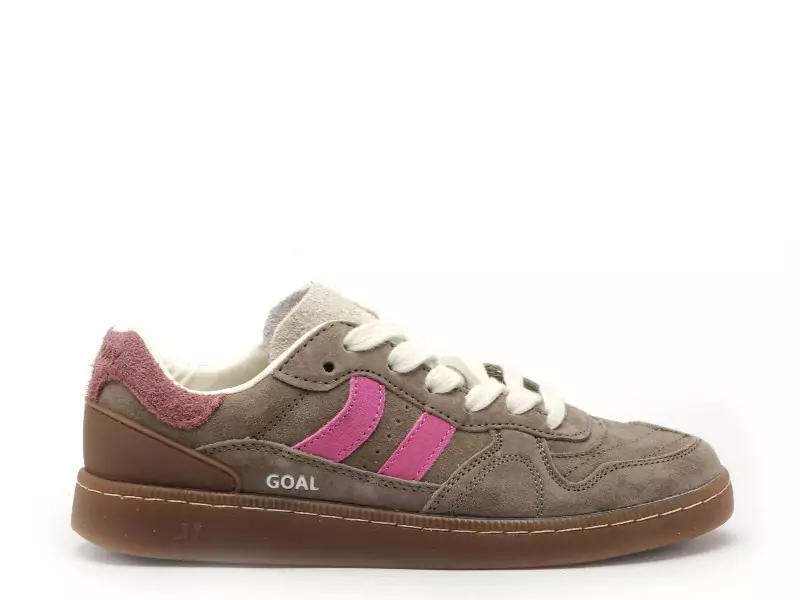 Coolway Baskets GOAL Marron Baskets Basses Femme
