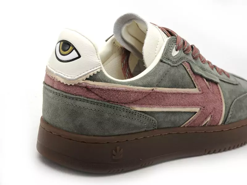 Kaotiko BASKETS BOSTON V Vert Baskets Basses Femme