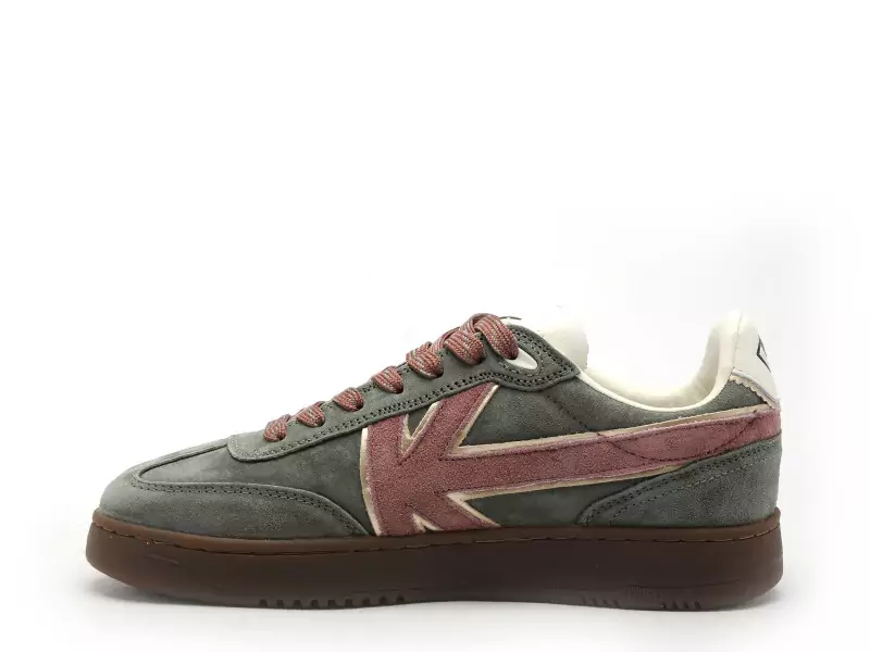 Kaotiko BASKETS BOSTON V Vert Baskets Basses Femme