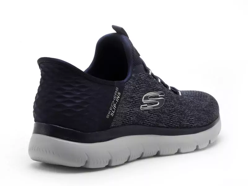 Skechers Baskets 232469 SUMMITS Bleu Baskets Basses Homme