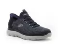 Skechers Baskets 232469 SUMMITS Bleu Baskets Basses Homme