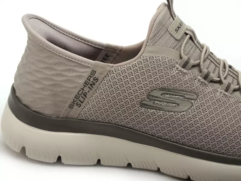 Skechers Baskets 232457 SUMMITS Beige Baskets Basses Homme