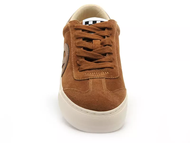 No Name Baskets ARCADE SIDE TOE SUEDE Marron Baskets Basses Femme