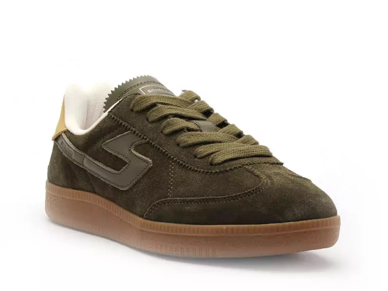 Schmoove Baskets SHEFFIELD Kaki Baskets Basses Homme