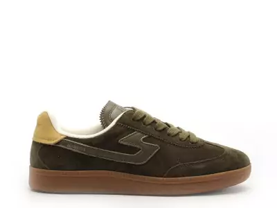 Baskets SHEFFIELD Kaki Baskets Basses Homme