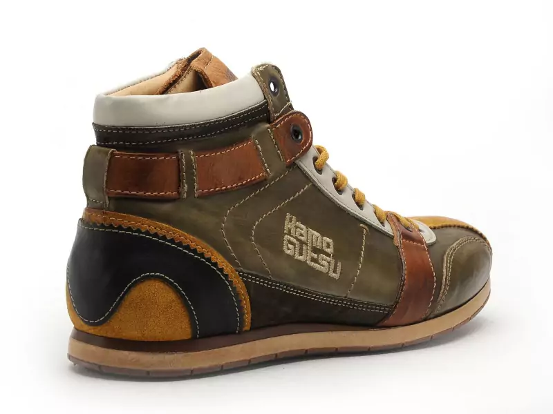 Kamogutsu Boots TIFO 112 Kaki Boots et Bottines Homme