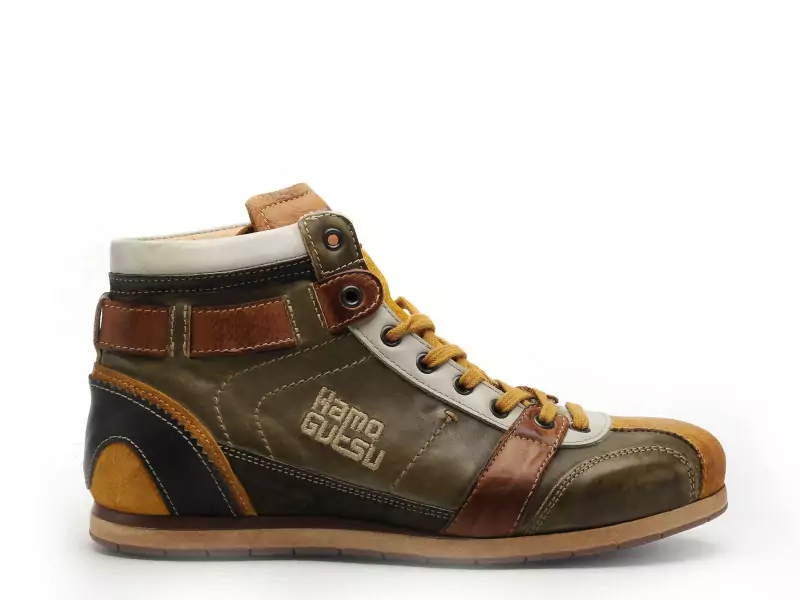 Kamogutsu Boots TIFO 112 Kaki Boots et Bottines Homme