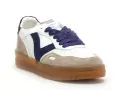 Victoria Basket SEUL EFECT PIEL SER Bleu Baskets Basses Femme