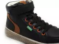 Kickers Baskets LOLASTIC Noir Baskets Montantes Garçon