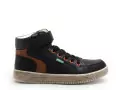 Kickers Baskets LOLASTIC Noir Baskets Montantes Garçon